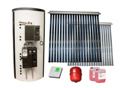 Solaranlage / Solarpaket 14 m² / 1000 l